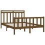 Estructura de cama madera maciza pino marrón miel 160x200 cm de vidaXL, Camas y somieres - Ref: Foro24-3107041, Precio: 165,1...