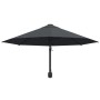 Wall parasol with metal bar 300 cm anthracite by vidaXL, Umbrellas - Ref: Foro24-44865, Price: 93,05 €, Discount: %