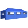 Pop-up-Faltzelt mit 8 Seitenwänden 3x9 m blau von vidaXL, Zelte und Pavillons - Ref: Foro24-44979, Preis: 385,99 €, Rabatt: %