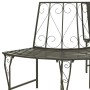 Semicircular steel garden tree bench 160 cm by vidaXL, garden benches - Ref: Foro24-313034, Price: 153,02 €, Discount: %