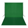 Backdrop for photography green cotton 500x300 cm chroma by vidaXL, Money - Ref: Foro24-190005, Price: 49,43 €, Discount: %