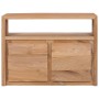 Aparador de madera maciza de teca 80x30x60 cm de vidaXL, Aparadores - Ref: Foro24-282847, Precio: 198,61 €, Descuento: %