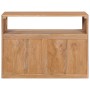 Aparador de madera maciza de teca 80x30x60 cm de vidaXL, Aparadores - Ref: Foro24-282847, Precio: 198,61 €, Descuento: %