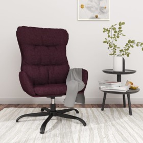 Sillón de relax de tela morado de vidaXL, Sillones - Ref: Foro24-341186, Precio: 84,99 €, Descuento: %