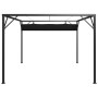 Garden gazebo with anthracite gray retractable roof 3x3 m by vidaXL, Tents and gazebos - Ref: Foro24-47954, Price: 279,10 €, ...