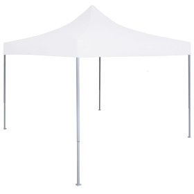 Professional folding tent white steel 3x3 m by vidaXL, Tents and gazebos - Ref: Foro24-48860, Price: 117,99 €, Discount: %