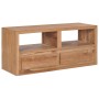 Mueble de TV madera maciza de teca 90x30x40 cm de vidaXL, Muebles TV - Ref: Foro24-282848, Precio: 173,61 €, Descuento: %