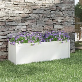 Jardinera madera maciza de pino blanco 150x50x50 cm de vidaXL, Maceteros y jardineras - Ref: Foro24-810750, Precio: 124,99 €,...