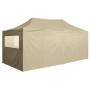 Professional folding tent with 4 cream-colored steel walls 3x6m by vidaXL, Tents and gazebos - Ref: Foro24-48866, Price: 237,...