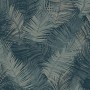 DUTCH WALLCOVERINGS Petrol blue Palm wallpaper by DUTCH WALLCOVERINGS, Painted paper - Ref: Foro24-430634, Price: 35,43 €, Di...