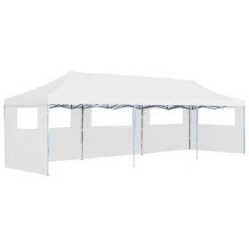 Folding pop-up party tent with 5 walls white 3x9 m by vidaXL, Tents and gazebos - Ref: Foro24-48873, Price: 365,99 €, Discoun...