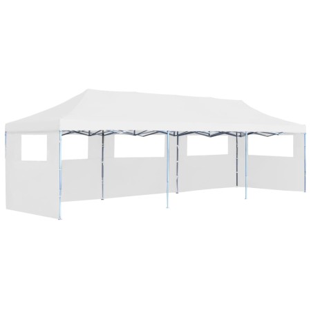 Carpa de fiestas pop-up plegable con 5 paredes blanco 3x9 m de vidaXL, Carpas y cenadores - Ref: Foro24-48873, Precio: 365,99...