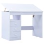 White Tilting Children's Drawing Desk by vidaXL, Art and drawing tables - Ref: Foro24-287448, Price: 164,60 €, Discount: %