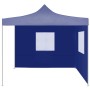 Professional folding tent with 2 walls blue steel 2x2 m by vidaXL, Tents and gazebos - Ref: Foro24-48878, Price: 114,30 €, Di...