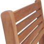 Stackable garden chairs 6 pcs teak wood with cushions by vidaXL, Garden chairs - Ref: Foro24-3072575, Price: 499,99 €, Discou...