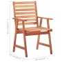 Garden dining chairs and cushions 6 units solid acacia wood by vidaXL, Garden chairs - Ref: Foro24-3078350, Price: 426,72 €, ...