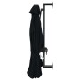 Sombrilla de pared con palo de metal negro 300 cm de vidaXL, Sombrillas - Ref: Foro24-47300, Precio: 92,99 €, Descuento: %