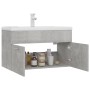 Concrete gray engineered wood cabinet with sink by vidaXL, bathroom vanities - Ref: Foro24-3071283, Price: 234,85 €, Discount: %