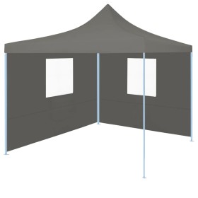 Professional folding tent 2 walls anthracite gray steel 2x2 m by vidaXL, Tents and gazebos - Ref: Foro24-48884, Price: 128,99...