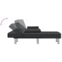 L-shaped sofa bed black synthetic leather 255x140x70 cm by vidaXL, Sofas - Ref: Foro24-3157265, Price: 405,47 €, Discount: %