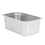 Gastronorm trays 2 units GN 1/1 200 mm stainless steel by vidaXL, Buckets for steam tables - Ref: Foro24-50883, Price: 71,86 ...