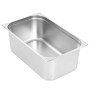 Gastronorm trays 2 units GN 1/1 200 mm stainless steel by vidaXL, Buckets for steam tables - Ref: Foro24-50883, Price: 71,86 ...