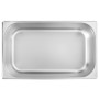 Gastronorm trays 2 units GN 1/1 200 mm stainless steel by vidaXL, Buckets for steam tables - Ref: Foro24-50883, Price: 71,86 ...