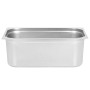 Gastronorm trays 2 units GN 1/1 200 mm stainless steel by vidaXL, Buckets for steam tables - Ref: Foro24-50883, Price: 71,86 ...