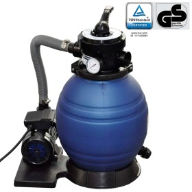 Sand filter pump 400 W 11000 l/h by vidaXL, Pool and spa filters - Ref: Foro24-90291, Price: 168,99 €, Discount: %