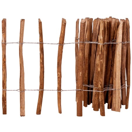 Hazel wood stake fence 60x500 cm by vidaXL, fence panels - Ref: Foro24-43140, Price: 79,48 €, Discount: %