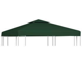 Gazebo replacement cover 310 g/m² green 3x3 m by vidaXL, Covers for tents and gazebos - Ref: Foro24-40876, Price: 68,66 €, Di...