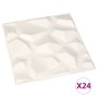 Paneles de pared 3D 24 unidades 0,5x0,5 m 6 m² de vidaXL, Recubrimiento de paredes - Ref: Foro24-146300, Precio: 62,45 €, Des...