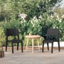 Garden chairs 2 units PP anthracite gray by vidaXL, Garden chairs - Ref: Foro24-317725, Price: 123,99 €, Discount: %