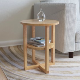 Solid oak wood side table 40x50 cm by vidaXL, Side tables - Ref: Foro24-247044, Price: 79,17 €, Discount: %