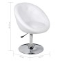 White synthetic leather bar stool by vidaXL, Kitchen stools - Ref: Foro24-240448, Price: 103,48 €, Discount: %