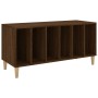 Mueble discos madera contrachapada roble marrón 100x38x48 cm de vidaXL, Almacenamiento para CD y DVD - Ref: Foro24-831980, Pr...