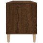 Mueble discos madera contrachapada roble marrón 100x38x48 cm de vidaXL, Almacenamiento para CD y DVD - Ref: Foro24-831980, Pr...