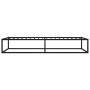 Schwarzer Metallbettrahmen 100x200 cm von vidaXL, Betten und Lattenroste - Ref: Foro24-324786, Preis: 109,35 €, Rabatt: %