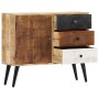 Solid mango wood sideboard 88x30x73 cm by vidaXL, Sideboards - Ref: Foro24-282876, Price: 261,41 €, Discount: %