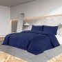 Navy blue light microfiber duvet cover set 140x200 cm by vidaXL, Duvet covers - Ref: Foro24-136010, Price: 16,37 €, Discount: %