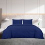 Navy blue light microfiber duvet cover set 140x200 cm by vidaXL, Duvet covers - Ref: Foro24-136010, Price: 16,37 €, Discount: %