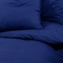 Navy blue light microfiber duvet cover set 140x200 cm by vidaXL, Duvet covers - Ref: Foro24-136010, Price: 16,37 €, Discount: %