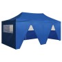 Carpa plegable profesional con 4 paredes acero azul 3x6 m de vidaXL, Carpas y cenadores - Ref: Foro24-48865, Precio: 248,85 €...