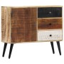 Solid mango wood sideboard 88x30x73 cm by vidaXL, Sideboards - Ref: Foro24-282876, Price: 261,41 €, Discount: %