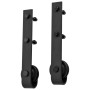 Kit de herrajes para puertas correderas SKIEN acero negro 183cm de vidaXL, Marcos de puertas - Ref: Foro24-145264, Precio: 59...