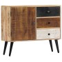 Solid mango wood sideboard 88x30x73 cm by vidaXL, Sideboards - Ref: Foro24-282876, Price: 261,41 €, Discount: %