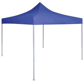 Professional folding tent blue steel 2x2 m by vidaXL, Tents and gazebos - Ref: Foro24-48877, Price: 100,31 €, Discount: %