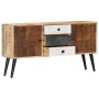 Solid mango wood sideboard 118x30x62 cm by vidaXL, Sideboards - Ref: Foro24-282877, Price: 280,57 €, Discount: %