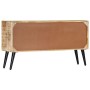 Solid mango wood sideboard 118x30x62 cm by vidaXL, Sideboards - Ref: Foro24-282877, Price: 280,57 €, Discount: %