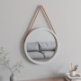 Wall mirror with white strap Ø55 cm by vidaXL, Mirrors - Ref: Foro24-351540, Price: 44,08 €, Discount: %